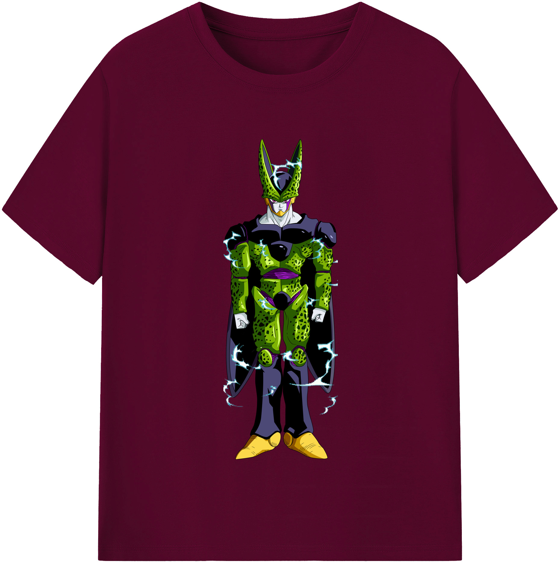 （画像用） ドラゴンボール セル DRAGON BALL Cell レディースカジュアルプリントTシャツ（綿100％）